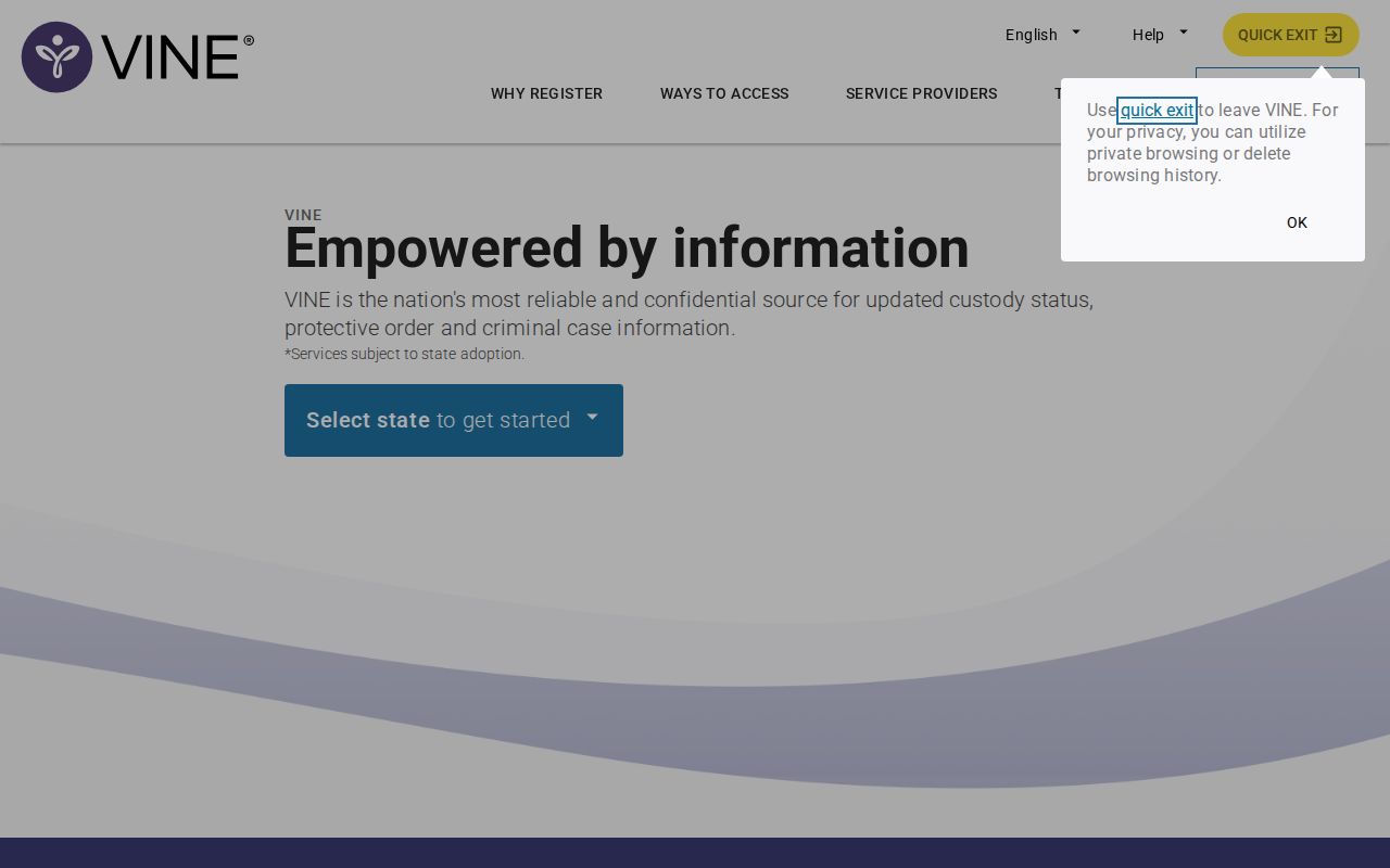 Hamilton County VINELink inmate release check portal